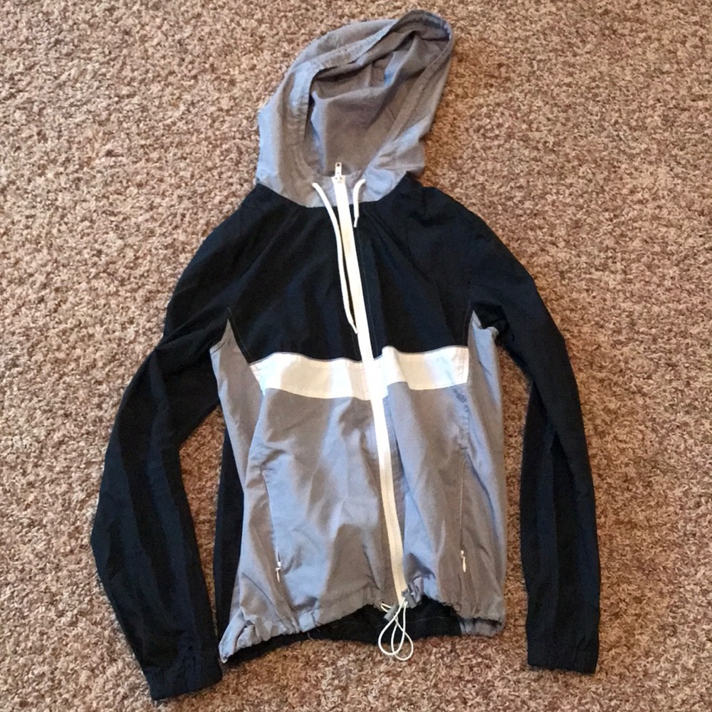 Hooded Zip-Up Windbreaker